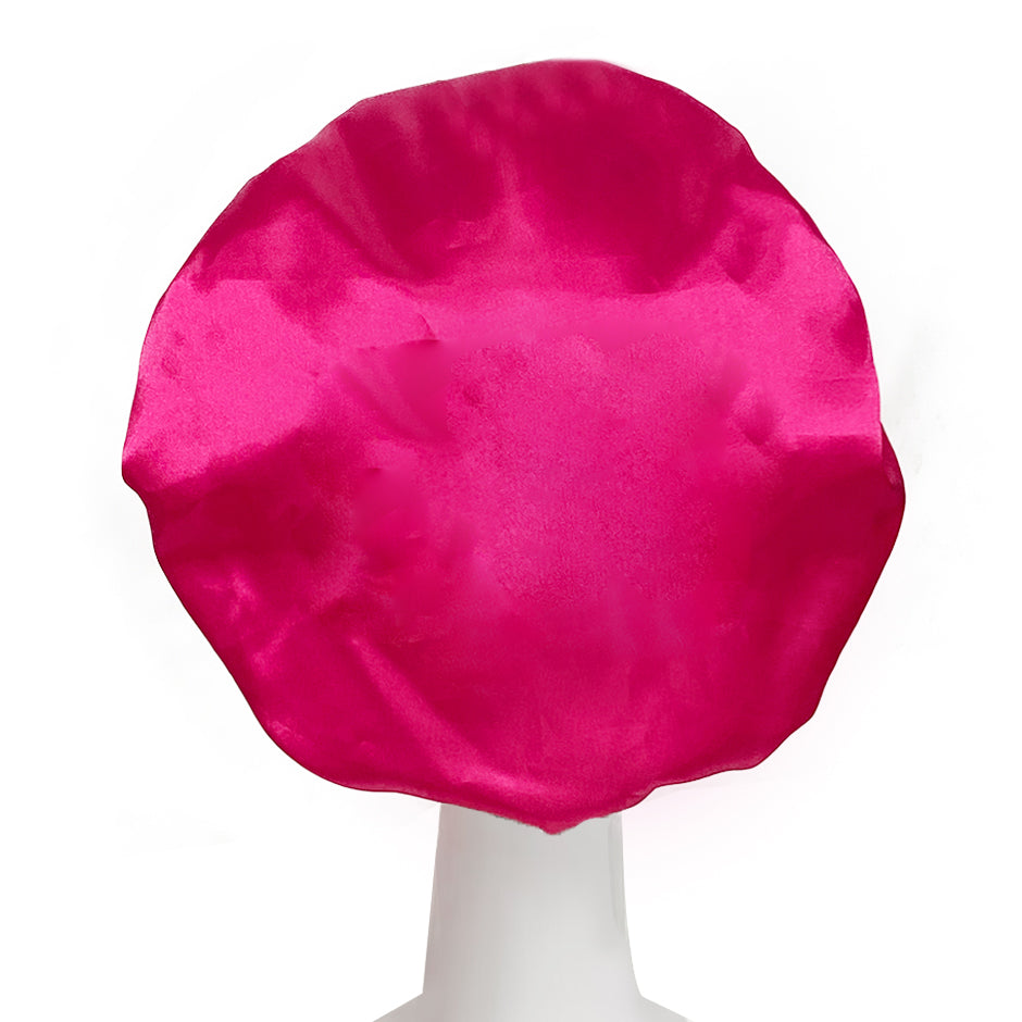 FORGIRLFOREVER One Piece Satin Bonnet Silk Bonnet Hair Bonnet for Sleeping Hair Care Bonnet