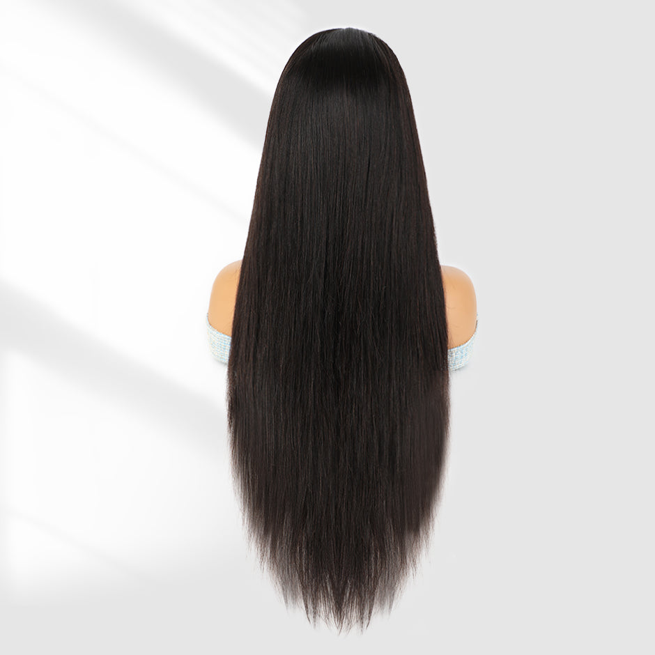 【NEW IN】FORGIRLFOREVER 360 Straight Glueless Wig Invisi Drawstring Wear And Go Wig Quick Install Pre-Bleached And Pre-Cut HD Lace Human Hair Wigs Beginner Friendly