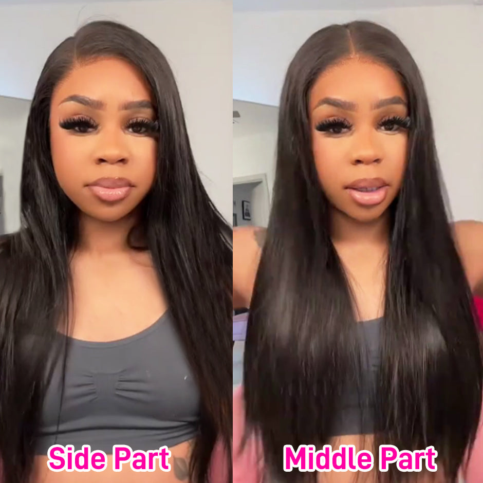 [CLEARANCE SALE] FORGIRLFOREVER 6x4 Pre-Cut Wear Go Glueless Wig Pre-plucked Straight Wig Beginner Friendly No Siklls Need